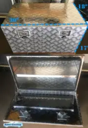 30"L X 18" X17" Storage Horse Boat RV Truck ATV Pickup Aluminum Box Tool