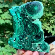1.18LB natural luster peacock stone transparent cluster rough mineral sample