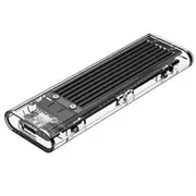 Orico USB 3.1 Type C Gen 2 M.2 Enclosure Transparent Black