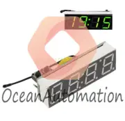 3 in 1 Green LED DS3231SN Digital Clock Temperature Voltage Module Electronic M
