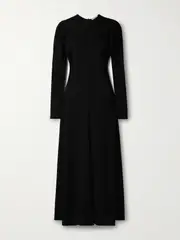 [The Row] The Row - Venusia Jersey Maxi Dress - Black - x small x small Black