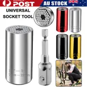 Universal Socket Wrench Magic Connecting Gator Grip Power Drill Adapter Tool AUS