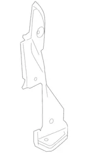 Genuine GM Passenger Side Back Body Pillar Lower Inner Panel 25892783