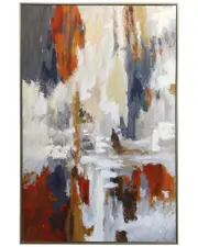 Harp & Finial Evolve Framed Canvas Art with 1.5in Frame