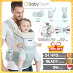 MULTI-FUNCTION ERGONOMIC BABY CARRIER WITH HIP SEAT