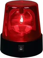 MAYiT LED Strobe Light, Disco Party Rotating Lamp DJ Flashing Stage Lights Police Car Beacon Siren Strobe Light with Switch Control for DJ Show Bar