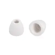 300pcs 3mm Dia Ceramic Insulator Bead Tapered Insulation Bead for Heating Wire