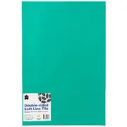 Educational Colours Vinyl Tile 300 x 450 mm Green