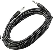Gatuida Guitar Patch Cable Durable Bass Audio Cable for Musical Instruments Straight Connector for Versatile Use with Guitars and Basses Sleek Appearance Reliable Performance