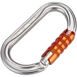 法國 PETZL OK TRIACT-LOCK 自動鎖勾環/三段鉤環 高空作業 工業繩索 O型環 M33A TL