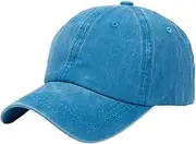 [N\\A] Retro Soft top hat Summer Outdoor Peaked Cap Washed Baseball Cap do The Old Cowboy Sun hat