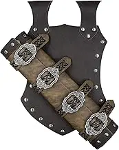 Leather Sheath Belt | Medieval PU Leather Knight Holster Adjustable Frog Case - Costume Accessories Retro Renaissance Belt Sheath for Role-Playing