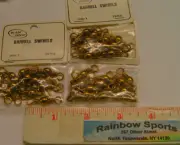 36 -- #1 BRASS BARREL SWIVEL SWIVELS