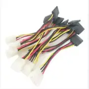 LOT10/10PCS NEW IDE to Serial ATA SATA HDD Power Adapter Cable PC fast Shipping