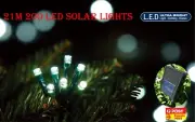 200 LED 20M WHITE SOLAR CHRISTMAS WEDDING PARTY FAIRY STRING LIGHTS