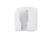 Universal White Wall Mounted Mobile Phone, TV, Air Conditioner Remote Control Holder (Large Sized)