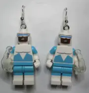 LEGO Minifigure Loop Earrings - Frozone - (2 Pieces)