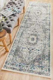 Abode Rug Culture Bone Vintage Look Runner Rug