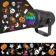 Halloween Projector Lights | Halloween LED Projection Lamp Landscape Light,Switchable Holiday Projector Light Show Outdoor for Landscape, Yard, Patio, Garden, Party