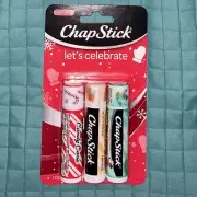 BNIP, 1 Pack of Target Exclusive Holiday ChapSticks.