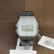 Casio F-91WS-8D Vintage Series Gray Transparent Resin Youth Digital Unisex Watch