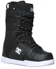DC Fourth Snowboard Boot Black White Soft Flex Snowboarding 8 Mens / 9.5 Womens