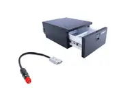 KINGS Stayzcool 30L Drawer Fridge Freezer 12V/24V 4WD SUV UTE + Kings Quick-Connect to Cigarette Plug Adapter