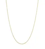 Roberto Coin 18K Yellow Gold Gold Chains Classic Bead Link Chain, 16-18