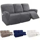 All-inclusive Recliner Sofa Cover 3 Seat Elastic Sofa Chair Slipcover Non-slip