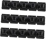 Ciieeo 15 Pcs Shelf Supermarket Clip Tag Holder Place Holder Acrylic Sign Holder Clip Metal Sign Tag Clip Table Display Stand Label Clamps Alloy Dining Table Folder