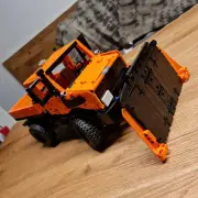 NEW Technical Series MOC Building Blocks Truck Model Unimog U1400 Snowplow Cars