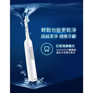 強強滾生活 【Oral-B 歐樂B】德國百靈 PRO1 3D電動牙刷（白色）