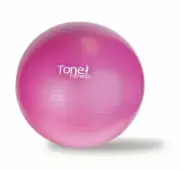 Tone Fitness Stability Ball / Exercise Ball | Exercise Equipment Pink 55 Cent...