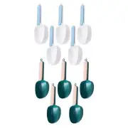 Pack of 5 Animal Feed Spoons, Measuring Cups, Lightweight Rice Spoons, Washing