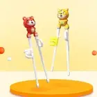 1Pair Children's Training Chopsticks Reusable Kids Learning Chopsticks Tablew<<p