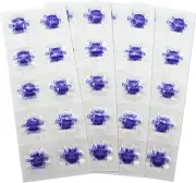Plak Smacker Plaque Disclosing Tablets set of 4, Total 40 Tablets