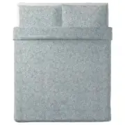 Ikea Full/Queen Bed Sheet w/Bed Shams (Tradkrassula)