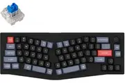 Keychron V8 65% Alice RGB K Pro Blue Fully Assembled w/ Knob Hot-Swappable QMK Custom Mechanical Keyboard Carbon Black