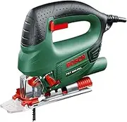 Bosch Home & Garden 530W Electric Jigsaw, Includes Blade and Case, Speed Control, Low Vibration, Adjustable Plate & Pendulum (PST 800 PEL)