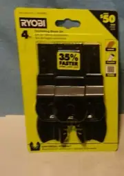 ** RYOBI - 4 piece - OSCILLATING BLADE SET - A24401 -$50 Value UNOPENED package