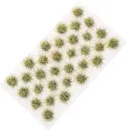 Static Grass Tufts for Landscape Decor Simulated Fake Grass Tufts DIY Kit