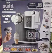 NEW!! Ninja Swirl™ by CREAMi ® Soft Serve and Ice Cream Maker FREE SHIPPING!!