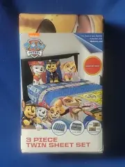 Paw Patrol 3 Piece Twin Sheet Set Nickelodeon