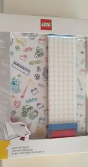 Lego Journal Band Notepad Diary - funky & hip - basic white as per photos
