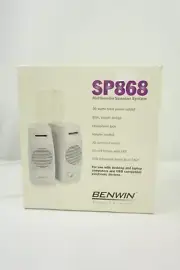 Benwin Multimedia Speaker System SP868 20 WATTS POWER 3D SURROUND SOUND USB NEW