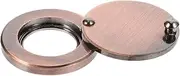 WOONEKY Security Door View Copper Anti Peeping Door Peephole Protector for Privacy Suitable for Home Use with Easy Installation Ideal for Apartment Doors