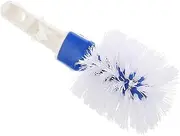NULYLU Corner and Step Pool Cleaning Brush with Ergonomic Handle for Thoroughly Cleaning Hard to Reach Areas Vinyl Pools and Fish Enhances Water Quality and Clarity