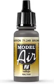 Acrylicos Vallejo S.L. Tabletop Supplies Model Air Brown Grey 17 ml Modelling Kit