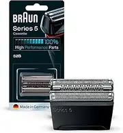 Braun Series 5 Shaving Head, Electric Shaver, Replacement Shaver Part Compatible with Men's Series 5, 52B, Black, Pack of 1