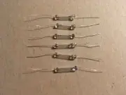 (6)LAMPS/12v -50mA AXIAL/CM-1065/1090 INTEGRATED AMPLIFIER BULBS/VU METER/Carver
